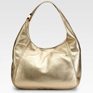 Michael Kors Large Gold Hobo Purse